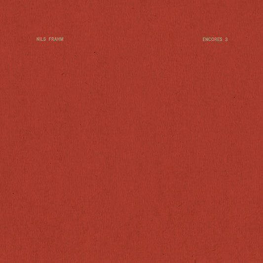 Nils Frahm · Encores 3